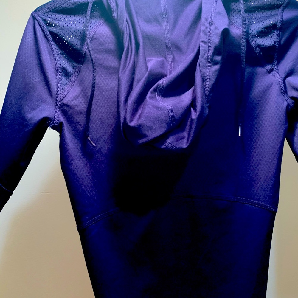 Women’s purple camo quarter zip